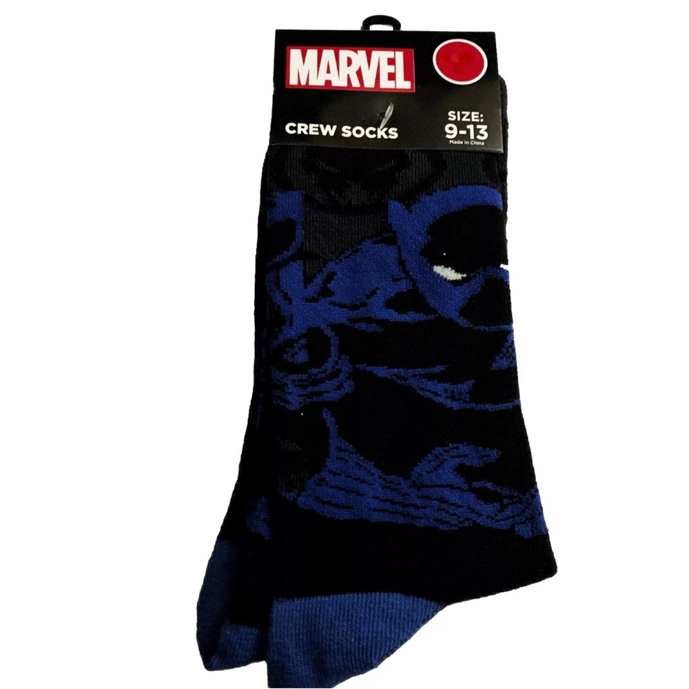 MARVEL Black Panther Novelty Geeky Printed Sport Crew Socks